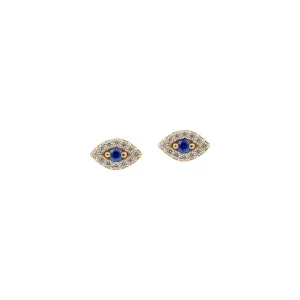 Pavé Evil Eye Studs