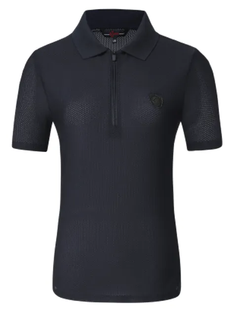 Polo Shirt - Mesh Fabric -Covalliero