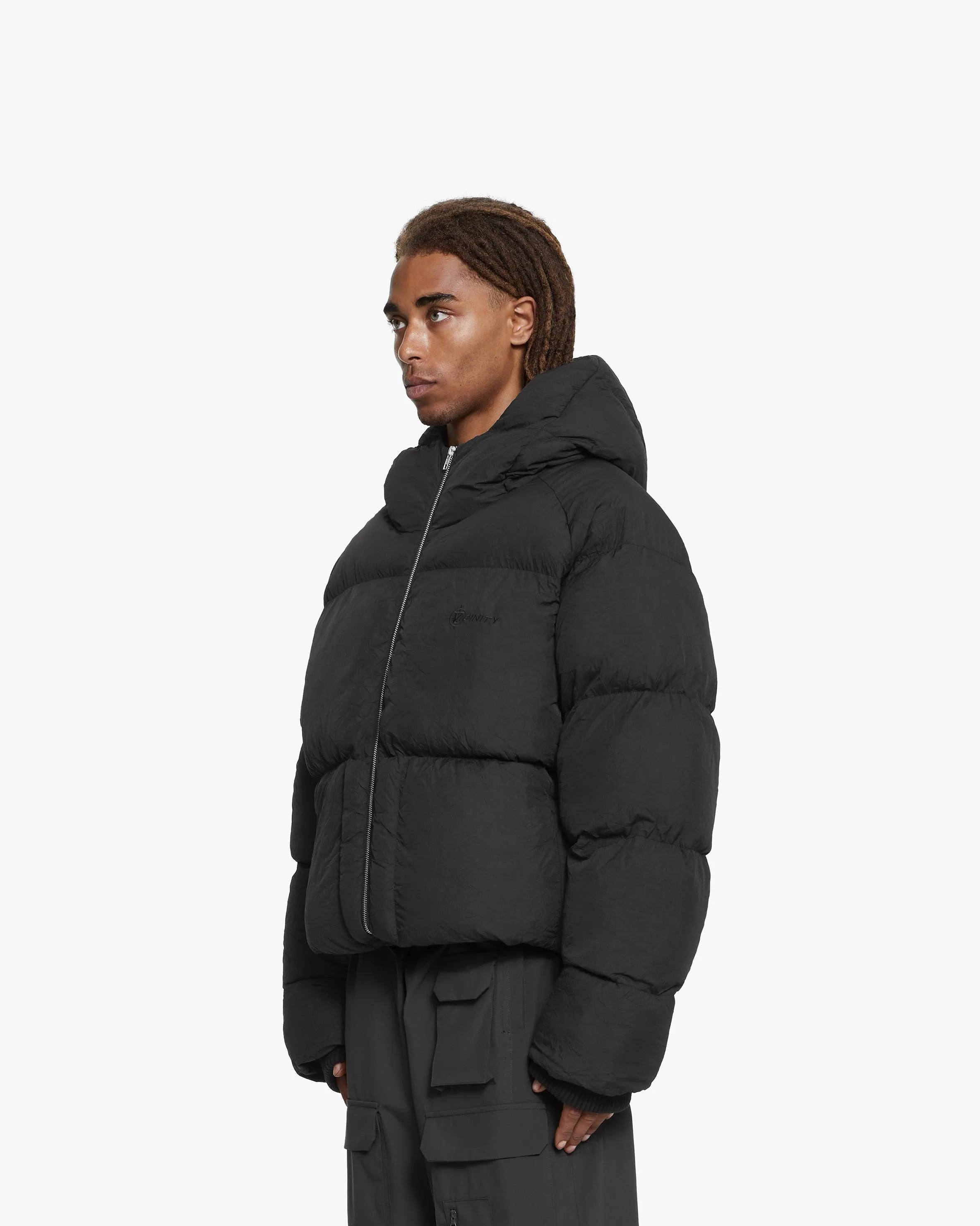 PUFFER JACKET BLACK