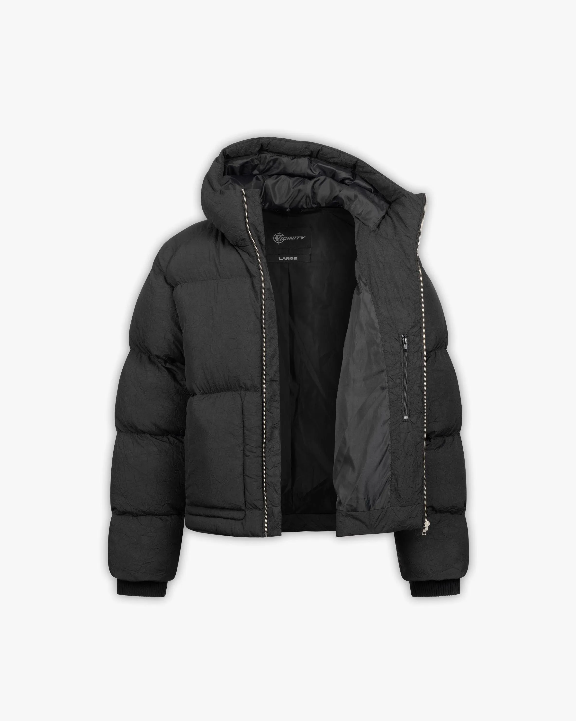 PUFFER JACKET BLACK