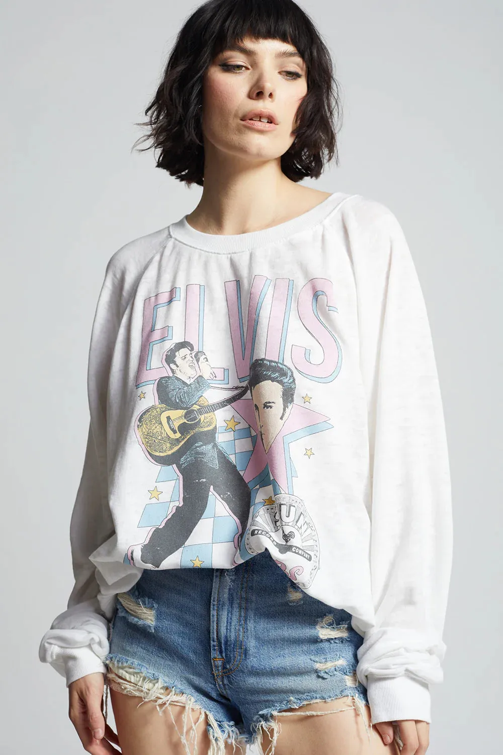 Recycled Karma Elvis x Sun Records Live Sweatshirt