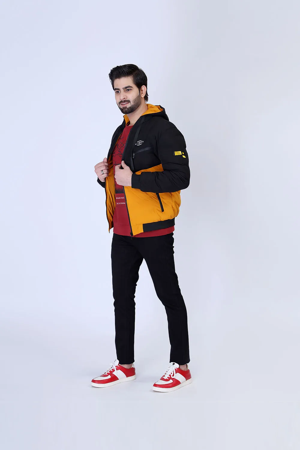 Reversible Full-Sleeves Puffer Jacket