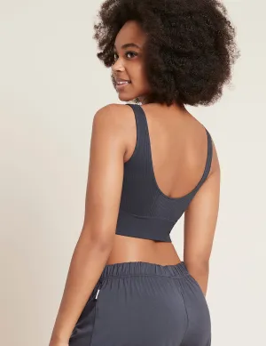 Ribbed Seamless Bra - Storm