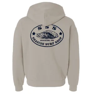 Seaside Surf Shop SSS Blade Wave Pullover - Smoke