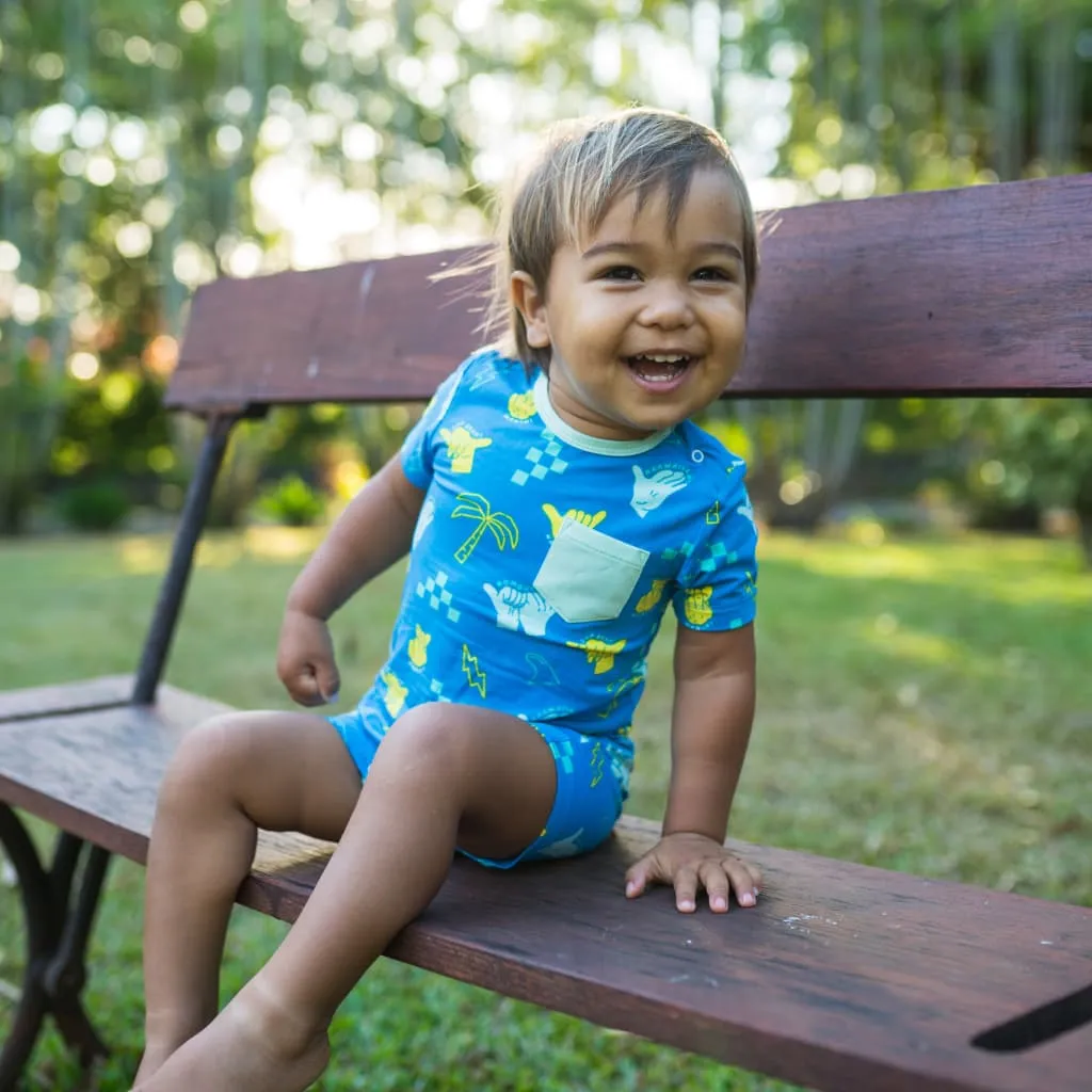 Shaka Code Shortie Bamboo Romper