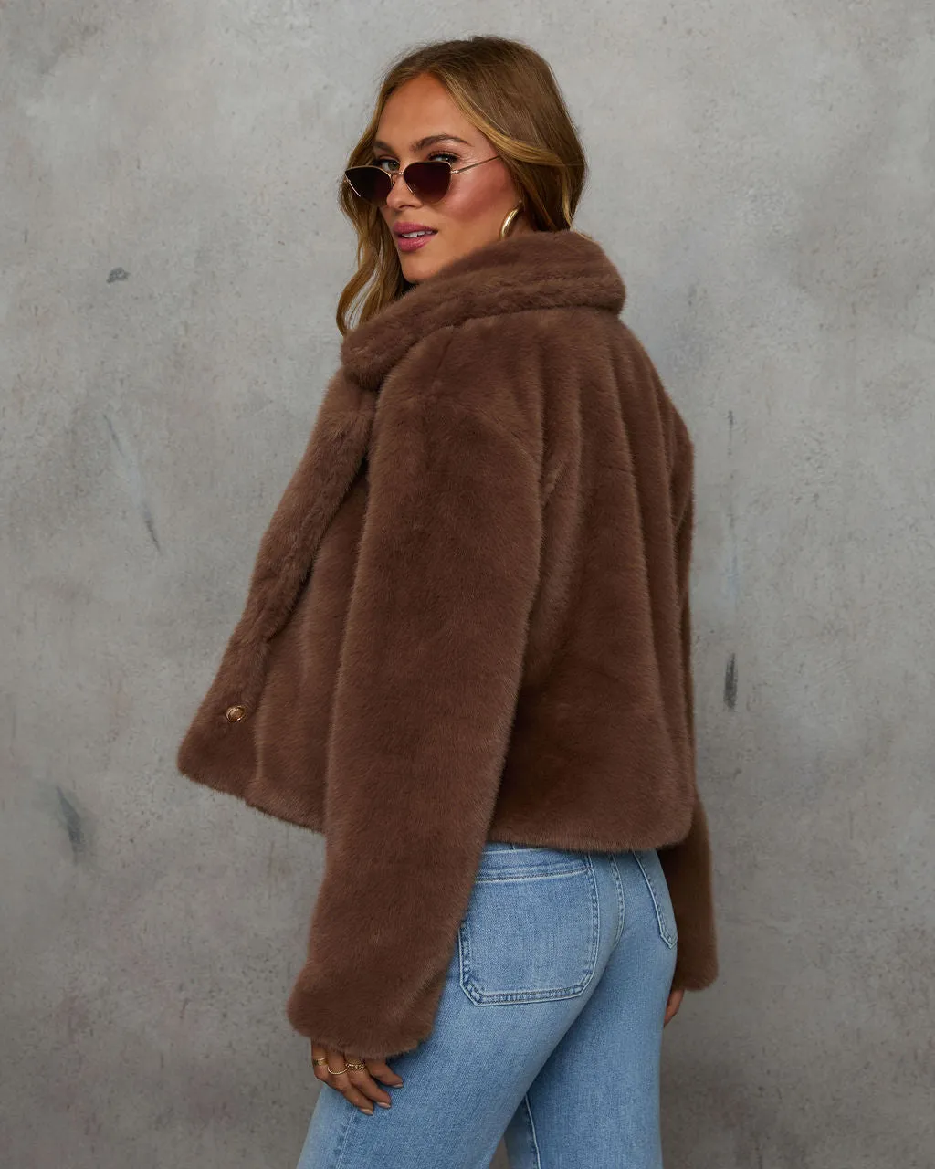 Snuggle Season Faux Fur Coat