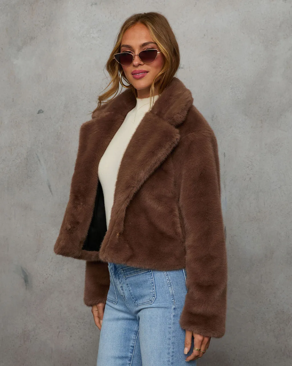 Snuggle Season Faux Fur Coat