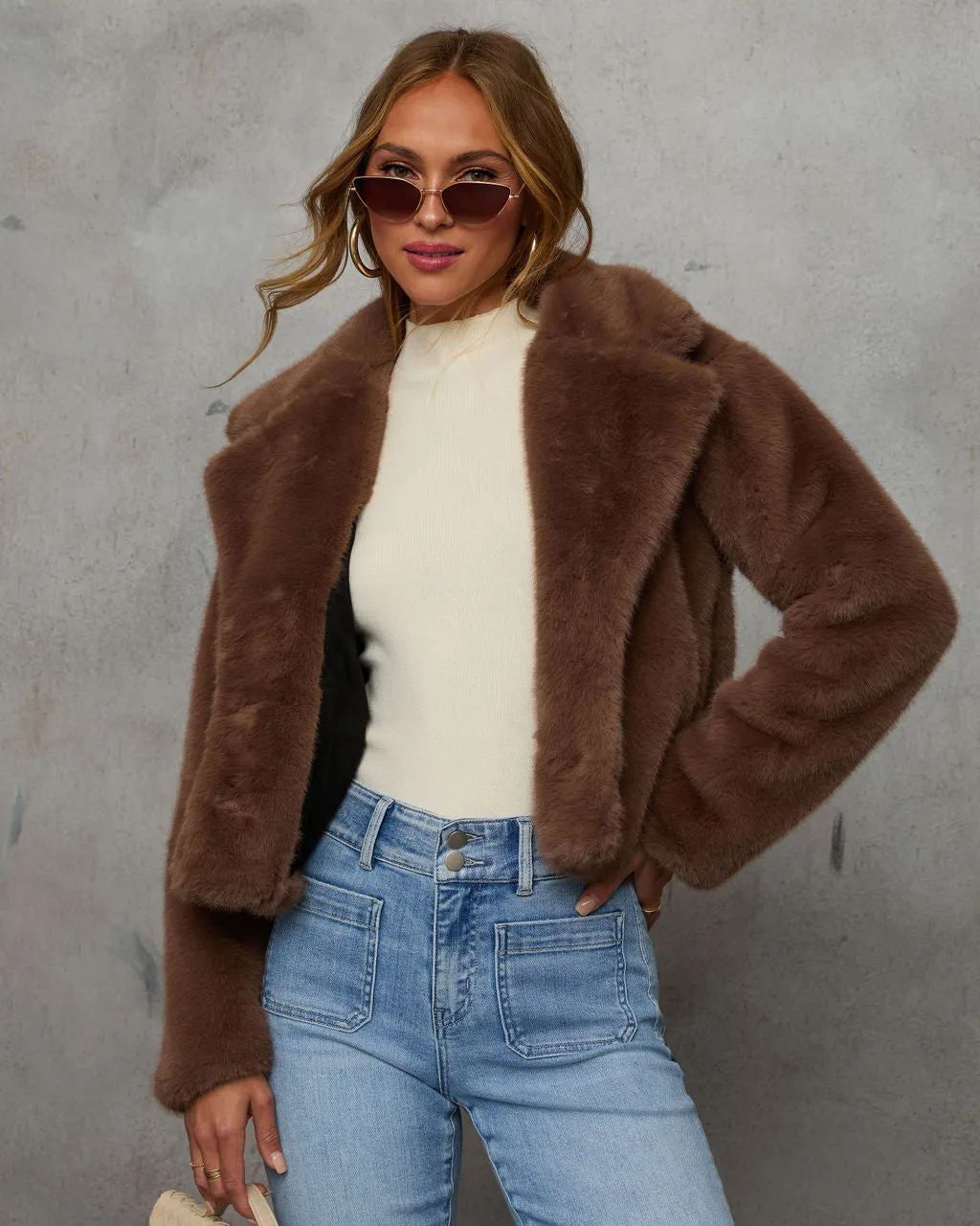 Snuggle Season Faux Fur Coat