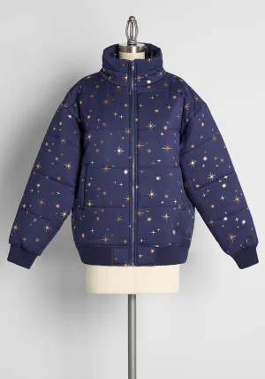 Stargazing, Oh-So Amazing Puffer Jacket