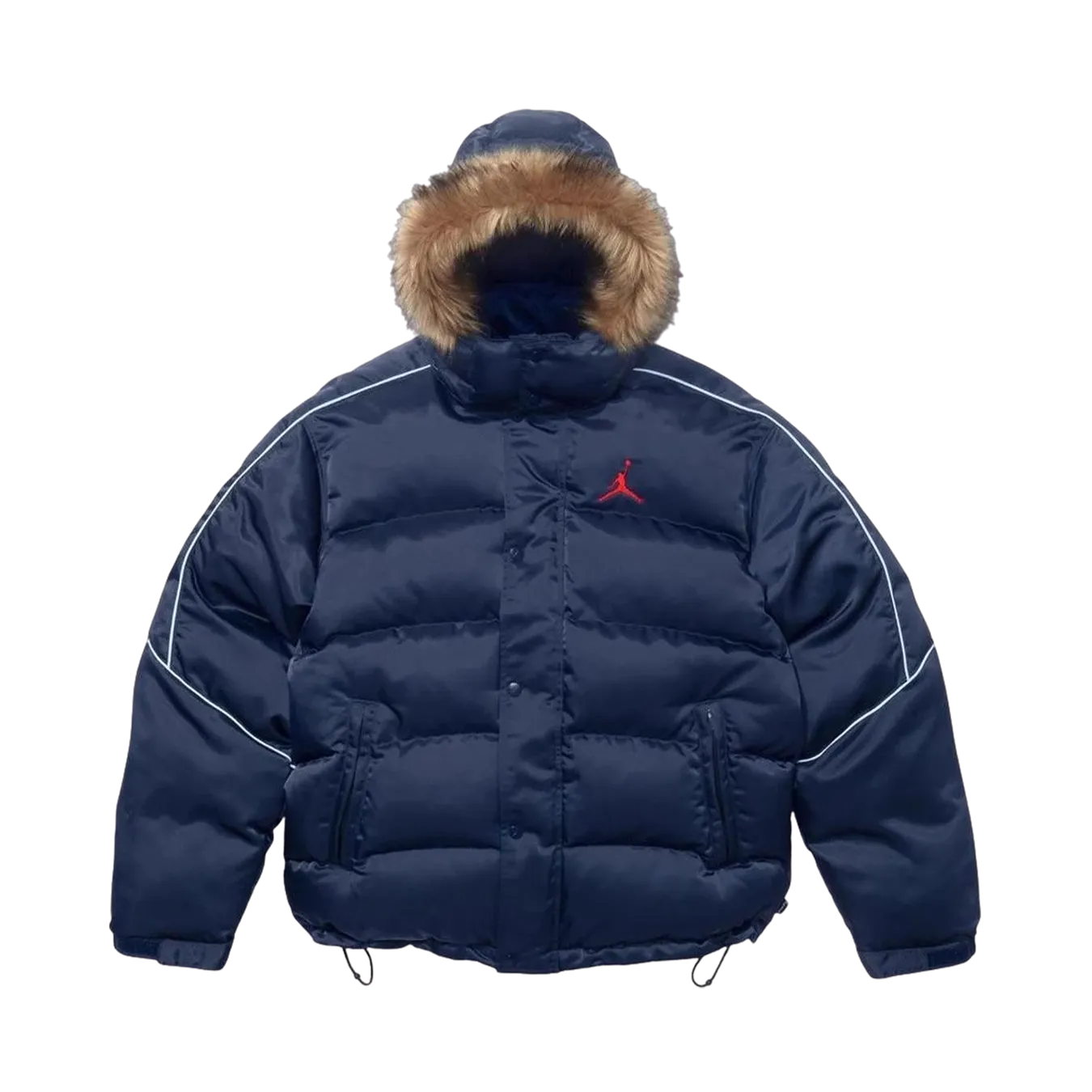 Supreme x Jordan Puffer Jacket 'Navy'