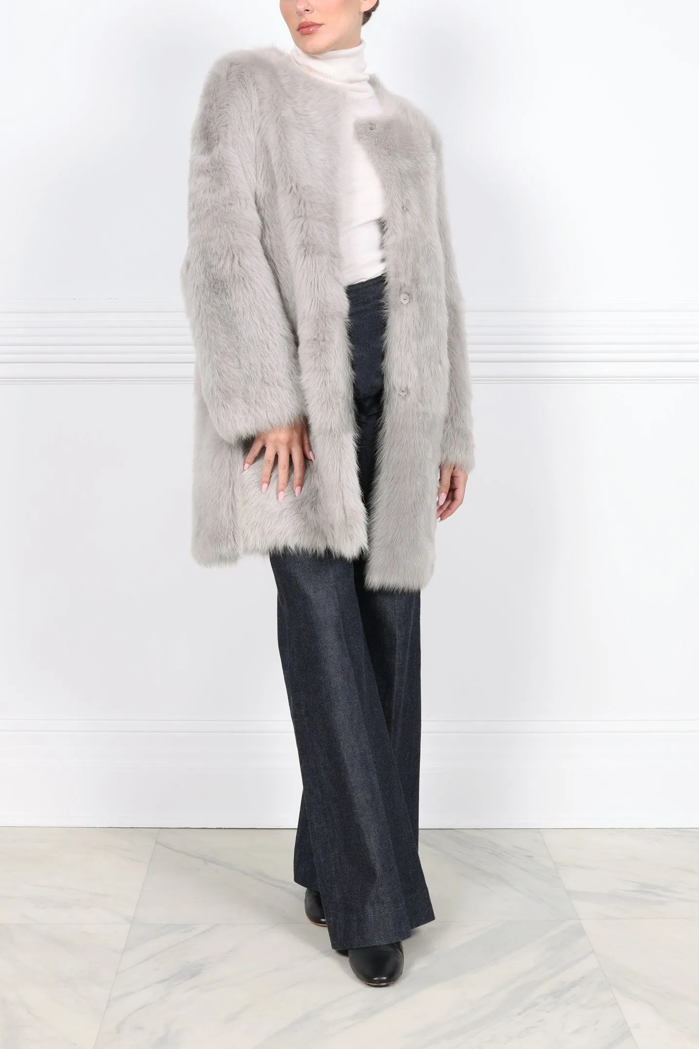 The Ice Breaker Shearling Coat