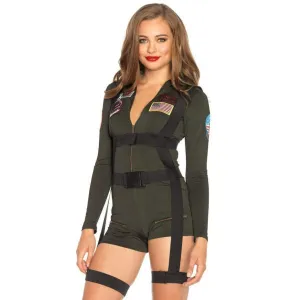 Top Gun Paratrooper Romper Costume