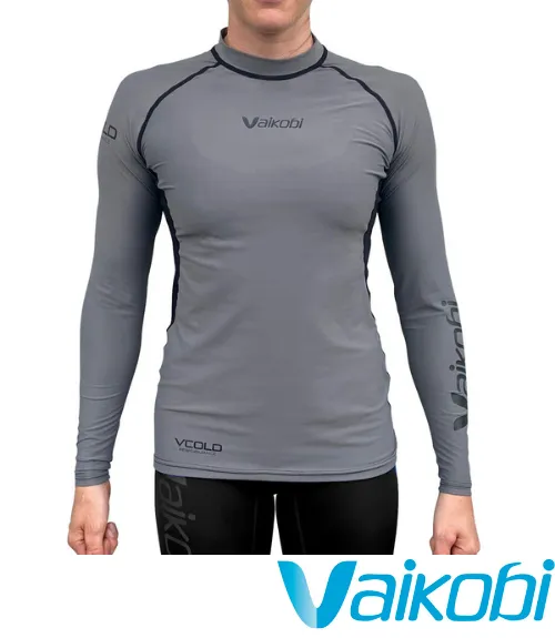 Vaikobi V COLD L/S BASE LAYER TOP - Grey/Black