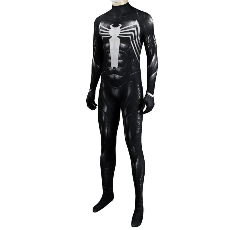 Venom Bodysuit 2023 Black Venom Symbiote Suit for Adults BEcostume