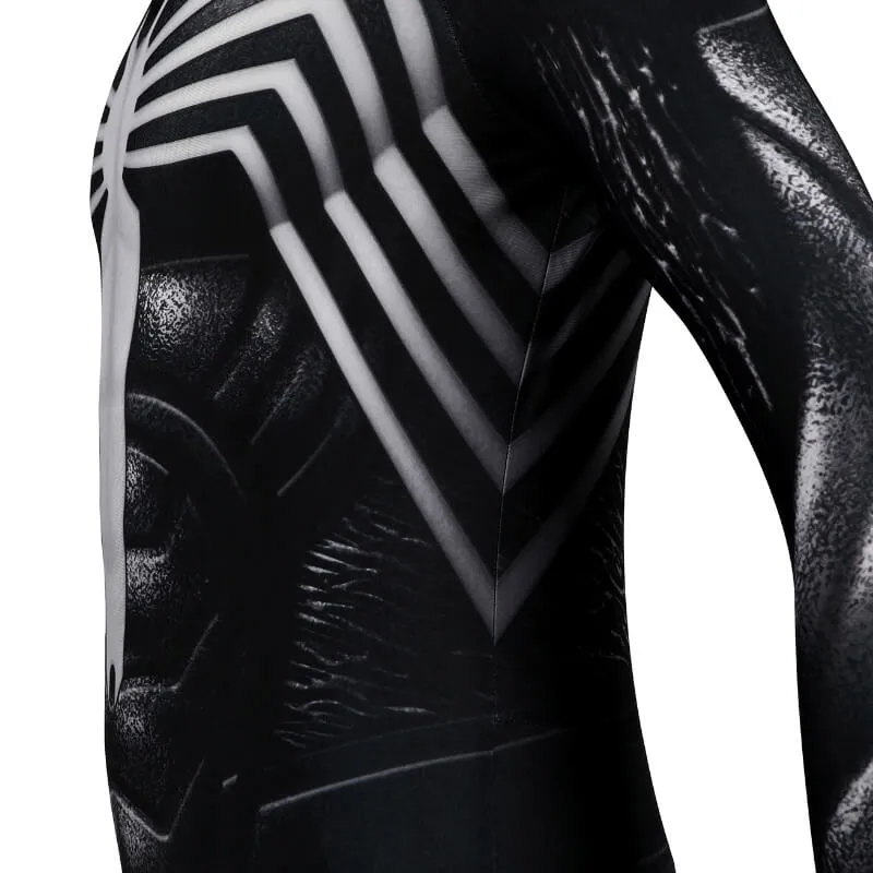 Venom Bodysuit 2023 Black Venom Symbiote Suit for Adults BEcostume