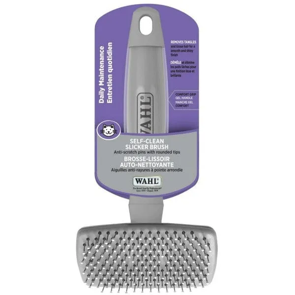 Wahl Cat Self-Cleaning Slicker Brush