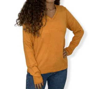 Women Vila Pullover - Mustard