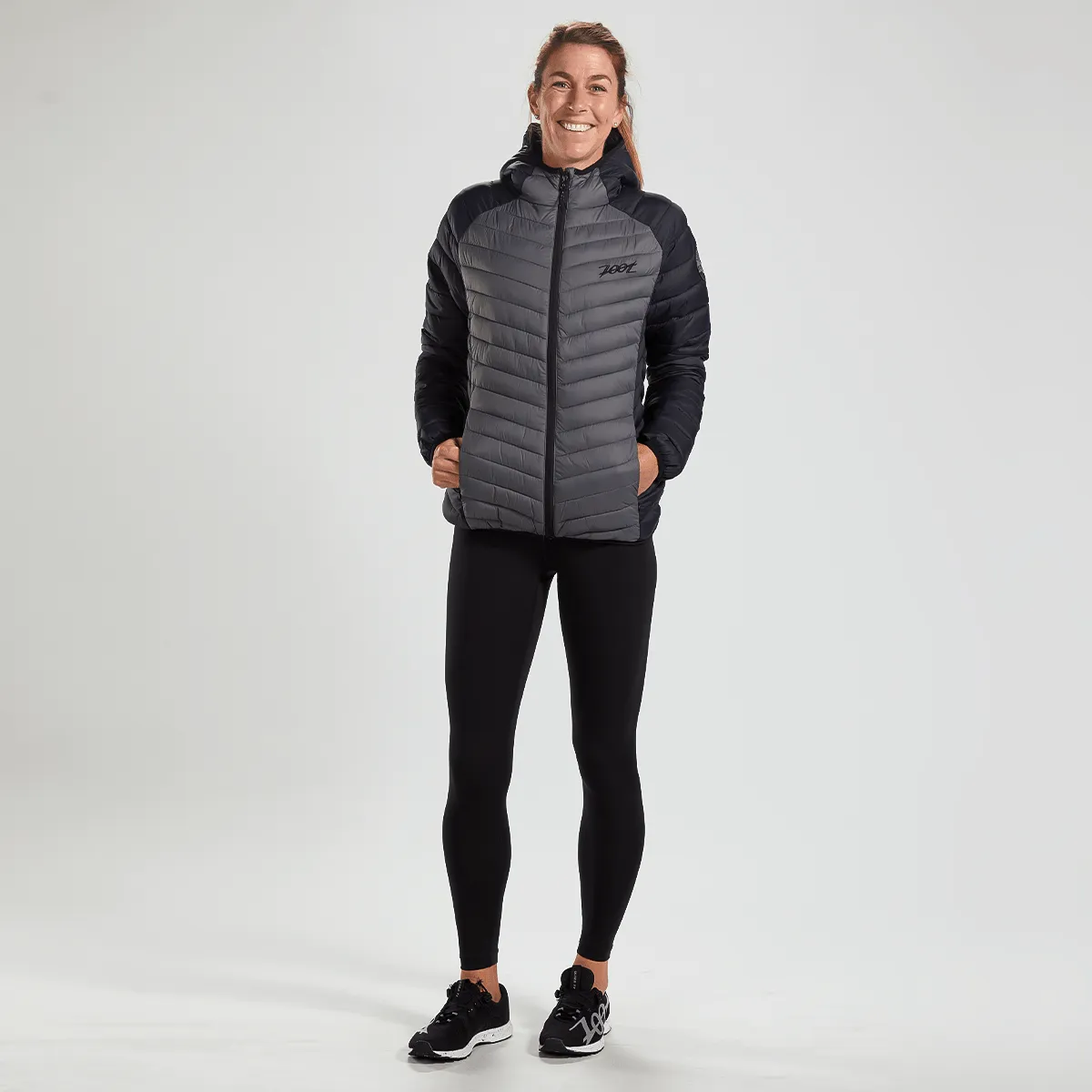 WOMENS LTD MAUNA KEA JACKET - BLACK/GRAPHITE