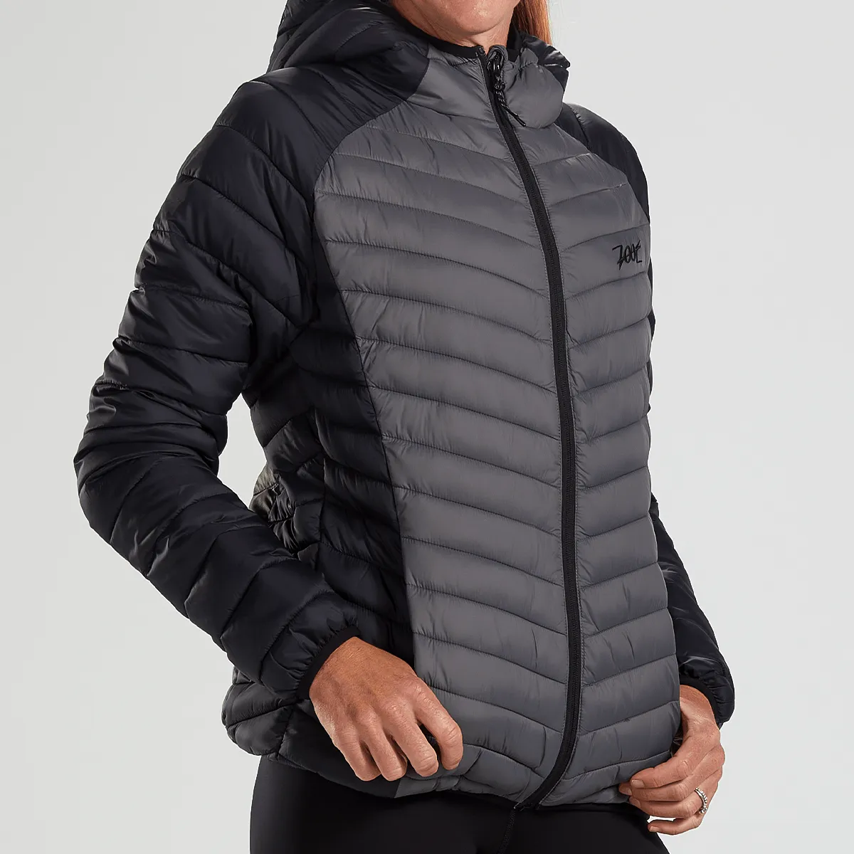 WOMENS LTD MAUNA KEA JACKET - BLACK/GRAPHITE