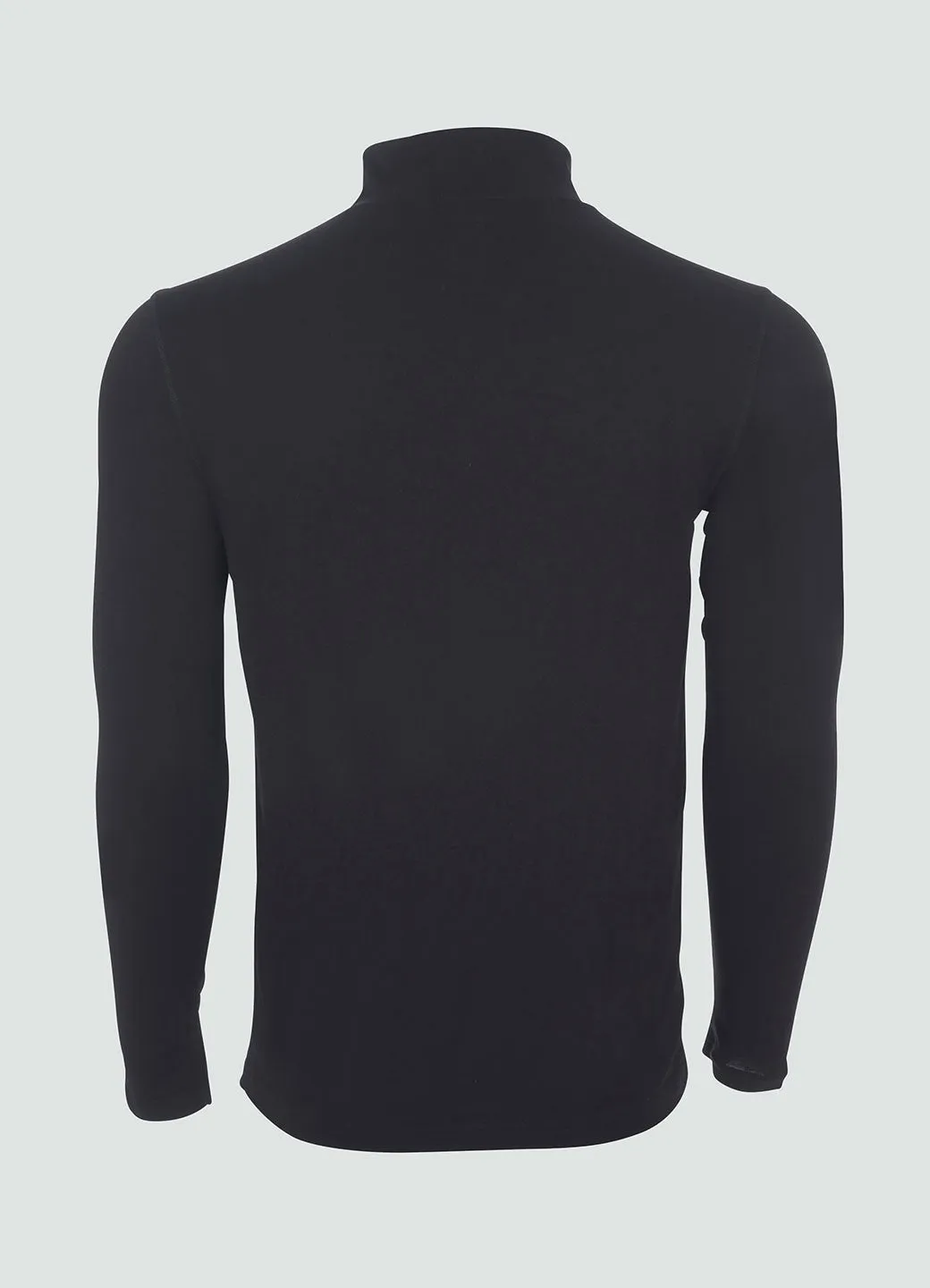 Wool Blend Half Zip Baselayer Pullover Top